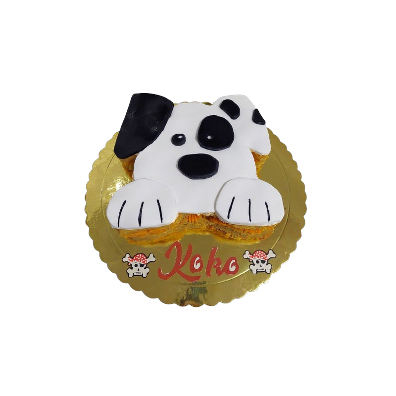 🎂 Torta para los Engreídos 🐶🍌🍏