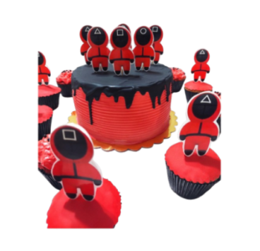 🎂🍊 Torta Decorada Juvenil EL 🍊🎂