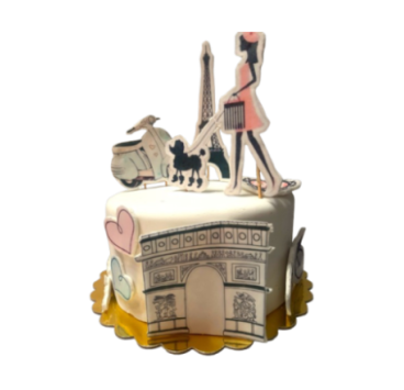 🎂🍊 Torta Decorada Juvenil ELLA 🍊🎂