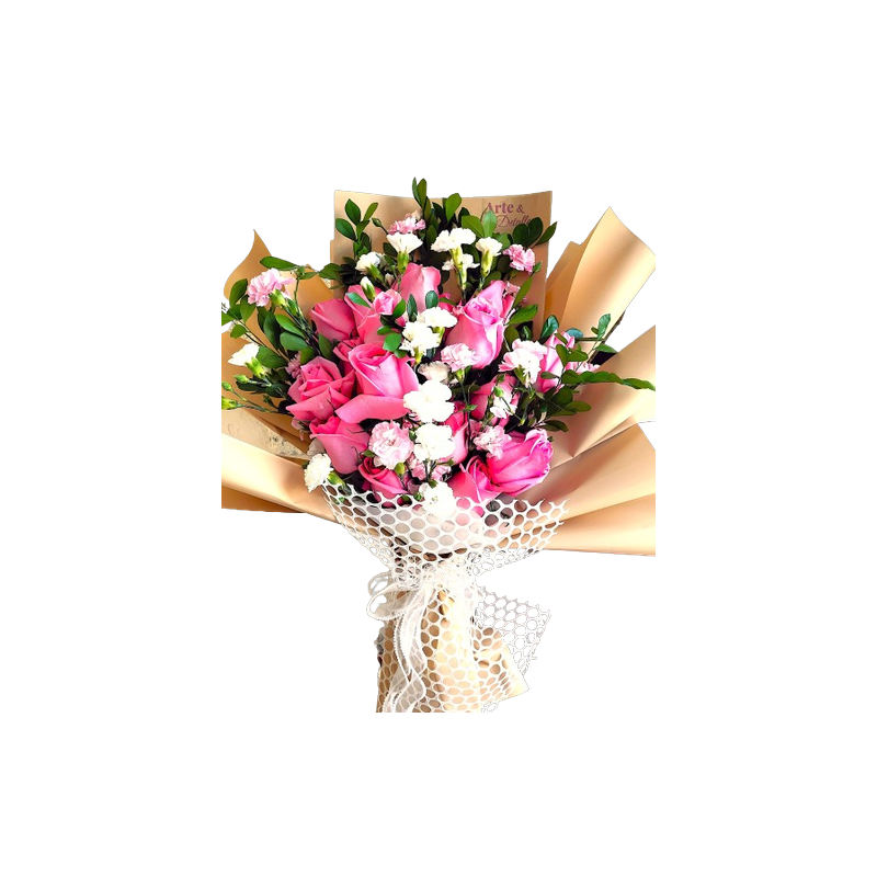 🌸 Ramo Coquet de 20 Rosas 🌸