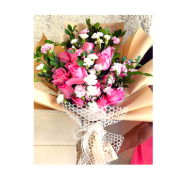 🌸 Ramo Coquet de 20 Rosas 🌸